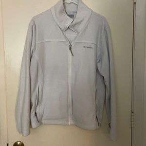 Columbia zip up fleece jacket